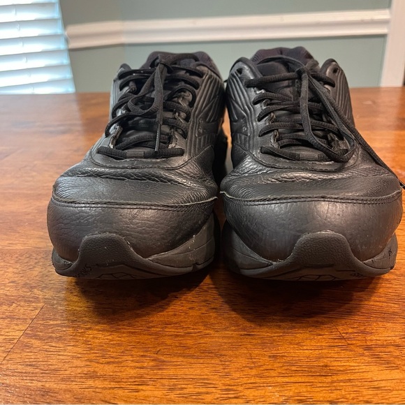 Brooks Addiction Walker men’s walking shoes all black size 12.5 wide 2E - Picture 4 of 13